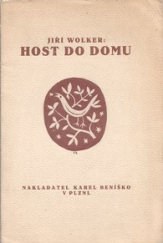kniha Host do domu, K. Beníško 1921