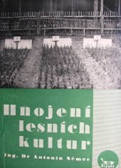 kniha Hnojení lesních kultur lesní školky, Brázda 1948