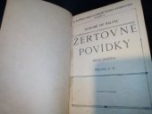 kniha Žertovné povídky I. - První desítka, B. Kočí 1928