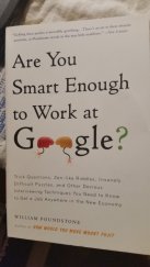 kniha Are You Smart Enough to Work at Google?, Little Brown & Co. 2012