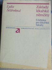 kniha Základy lékařské němčiny, Avicenum 1980
