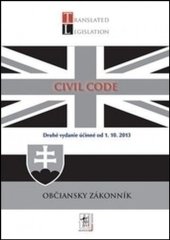 kniha Civil Code Občiansky zákonník, Iura Edition 2013