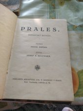 kniha Prales Šumavský román, Jos. V. Rozmara 1927