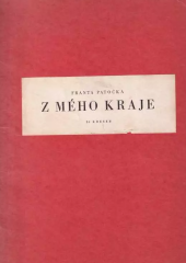 kniha Z mého kraje 20 kreseb, vl. n. 1944