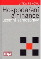 kniha Hospodaření a finance územní samosprávy, Management Press 2004
