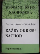 kniha Ražby okresu Náchod, Státní okresní archiv 1997