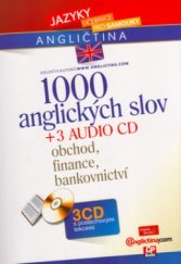 kniha 1000 anglických slov obchod, finance, bankovnictví, CP Books 2005
