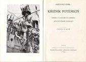 kniha Křižník Potěmkin zápisky o vzpouře na křižníku Kňaz Potěmkin Tavrický, Komunistické nakladatelství 1926