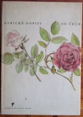 kniha Lyrické dopisy do Čech [Antologie světové poezie o Praze a o Čechách], Československý spisovatel 1980