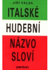 kniha Italské hudební názvosloví, Panton 1991