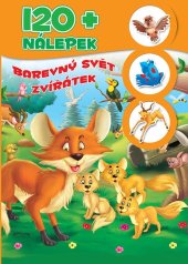 kniha 120+ nálepek Barevný svět zvířatek, Exbook 2025