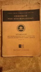kniha Chirurgie pro ošetřovatelky, Spolek českých lékařů 1947