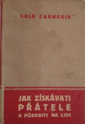 kniha Jak získávati přátele a působiti na lidi, Orbis 1939