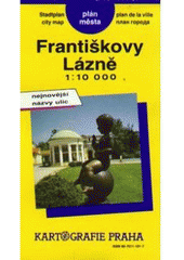 kniha Františkovy Lázně [Kartografický dokument] plán města : 1:10000, Kartografie 1992