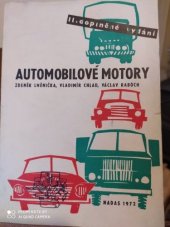 kniha Automobilové motory, Nadas 1972