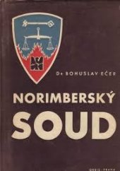 kniha Norimberský soud, Orbis 1946