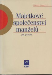 kniha Majetkové společenství manželů, ASPI  2004