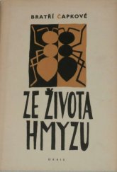 kniha Ze života hmyzu komedie o třech aktech s předehrou a epilogem, Orbis 1958