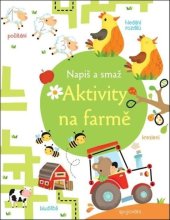 kniha Napiš a smaž Aktivity na farmě, Svojtka 2024
