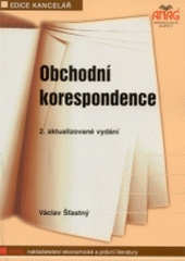 kniha Obchodní korespondence, Anag 2003