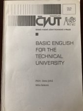 kniha Basic English for the Technical University, ČVUT 1992