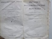 kniha Průvodce po Československé republice, Orbis 1926