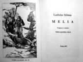 kniha Melia Fragment z románu Údolí největšího štěstí, Pražská imaginace 1991