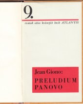 kniha Preludium Panovo, Jan V. Pojer 1930