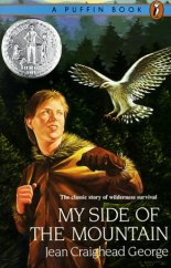 kniha My Side of the Mountain, Puffin books 1991