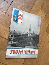kniha 700 let města Vítkova 1265-1965, Měst. NV 1965