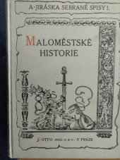 kniha Maloměstské historie, J. Otto 1925