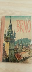 kniha Brno  rozkládací leporelo, Merkur 1967