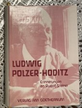 kniha  Erinnerungen an Rudolf Steiner, Verlag 1985