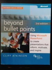 kniha beyond bullet points, Microsoft Press 2011