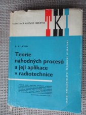 kniha Teorie náhodných procesů a její aplikace v radiotechnice, SNTL 1965