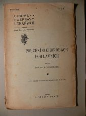 kniha Poučení o chorobách pohlavních, J. Otto 1916