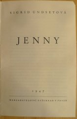 kniha Jenny, Vyšehrad 1947