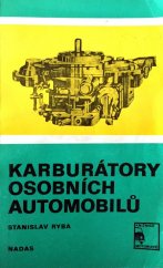 kniha Karburátory osobních automobilů, Nadas 1978