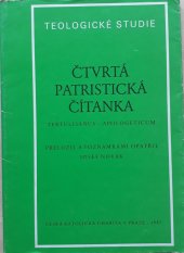 kniha Patristická čítanka. 4., - Tertullianus - Apologeticum, Ústřední církevní nakladatelství 1987