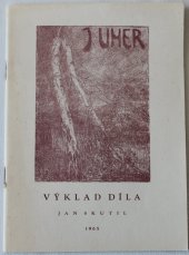 kniha Výklad díla Josefa Uhra, MNV 1965