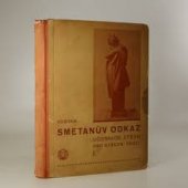 kniha Smetanův odkaz Díl první, Pro I. třídu hudební výchova : učebnice zpěvu pro střední školy., Česká grafická Unie 1934