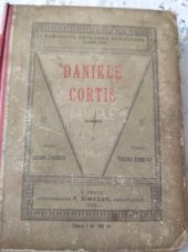 kniha Daniele Cortis román, F. Šimáček (Světozor) 1892