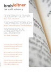 kniha Odborný slovník Dane – Audit - Účtovníctvo, Iura Edition 2011