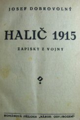 kniha Halič 1915 zápisky z vojny, Národní osvobození 