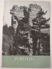 kniha Zubštejn, Kraj. středisko st. památkové péče a ochrany přírody 1965