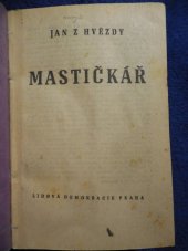 kniha Mastičkář, Lidová demokracie 1957