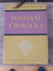 kniha Povídání z Horácka, Krajské nakladatelství 1956