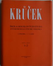 kniha Škola houslových etud I I. poloha, Bärenreiter 2011