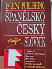 kniha Španělsko-český slovník, Fin 1999