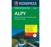 kniha ALPY  Velký turistický atlas, Kompass Czech Republic 2012